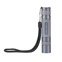 Convoy S2+ 7135*6 5 Modes Led Flashlight 1x18650 Titanium
