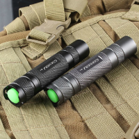 Convoy S2+ 7135x3 4modes Led Flashlight 1x18650 Black