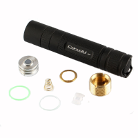 Convoy S2+ Black Flashight Host Diy Led Flashight Shell Host