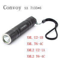 Convoy S3 7135 X 6 3/5modes 2 Groups Edc Led Flashlight
