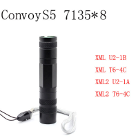 Convoy S5 7135 X 8 3/5 Modes 2groups Edc Led Flashlight