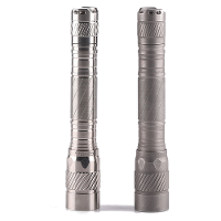 Convoy T4 519A High CRI LED Titaniumlegering EDC Zaklamp Vereist 2*AA 2*14500 Batterijen 13 Groepen Modi LED Linterna Ja