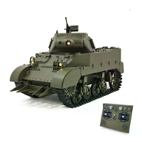 Coolbank M8 G2079 1/16 2.4G RC Tank Gesimuleerde Geluid Licht Rook Tweesnelheid Voertuigmodellen RTR