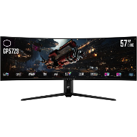 Cooler Master GP57ZS DUHD gaming monitor gaming monitor 2x HDMI, 1x DisplayPort, USB C, USB B, USB A, 120 Hz