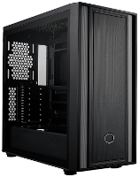 Cooler Master MasterBox 600 Lite Midi tower PC behuizing Zwart Zijvenster, Stoffilter