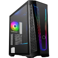 Cooler Master MasterBox MB540 2x USB A 3.2 (5 Gbit/s), USB C 3.2 (10 Gbit/s), Audio, Window kit