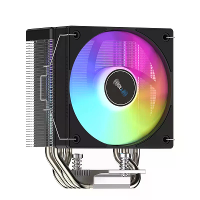 COOLLEO B40S DIG ARGB 4 Warmtebuizen CPU Koeler Professionele Digitale Display Radiator TDP 200W CPU Luchtkoeler voor LG