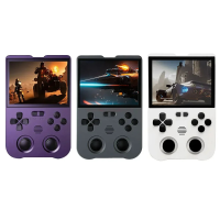 Coopreme XU10 256GB 12500 games 3,5 inch IPS handheld game console met dubbele joysticks LINUX RK3326S 64bit A35 Arcade