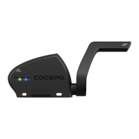 COOSPO Draadloze Fiets Snelheid En Cadans Bluetooth V5.0 ANT+ 500 Uur Levensduur Batterij IP67 Waterdichte Fietscomputer