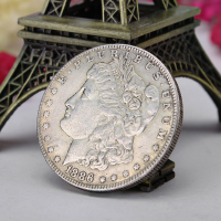 Copy Morgan Queen Coin Commemorative Old Coin Imitation Foreign Currency