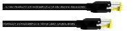 Cordial 15532 RJ45 Netwerkkabel, patchkabel CAT 5e S/UTP 0.30 M Zwart PUR mantel 1 stuk(s)