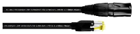 Cordial 15551 RJ45 Netwerkkabel, patchkabel CAT 5e S/UTP 10.00 M Zwart PUR mantel 1 stuk(s)
