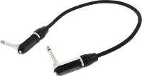 Cordial CFI 1,5 RR Jackplug Jack Kabel [1x Jackplug male 6,3 mm   1x Jackplug male 6,3 mm] 1.50 M Zwart Flexibel