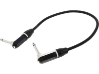 Cordial CFI0,3RR Jackplug Jack Kabel [1x Jackplug male 6,3 mm   1x Jackplug male 6,3 mm] 30.00 Cm Zwart