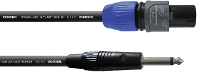 Cordial Luidspreker Kabel [1x SPK stekker   1x Jackplug male 6,3 mm] 2 x 2.5 Mm² 10.00 M Zwart
