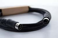 Cordial MIDI Verbindingskabel [1x MIDI male   1x MIDI male] 1.50 M Zwart
