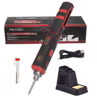 Draadloze soldeerstift LD006A 1800mAh oplaadbaar gereedschap verstelbare temperatuur 200 480°C draagbare USB snel opwarm