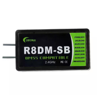CORONA R8DM 2.4 GHz 8CH compatibele aantvanger voor JR XG6 XG7 XG8 XG11 XG14 Radiozender