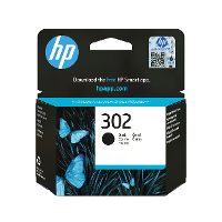 HP 302 Inktcartridge Origineel Zwart F6U66AE Inkt