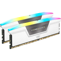 Corsair 64 GB DDR5 5200 Kit werkgeheugen CMH64GX5M2B5200C40W, Vengeance RGB, XMP 3.0