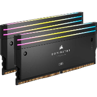 Corsair 64 GB DDR5 6400 Kit werkgeheugen CMP64GX5M2B6400C32, Dominator Titanium RGB, XMP