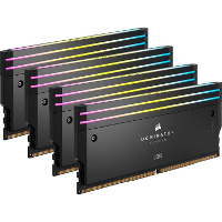 Corsair 64 GB DDR5 6400 Quad Kit werkgeheugen CMP64GX5M4B6400C32, Dominator Titanium, XMP