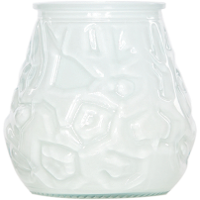 Cosy & Trendy mini lowboy tafelkaars   wit   17 Branduren   7 cm   kaars