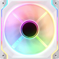 Cougar CF SC140RW RGB PC ventilator Wit (b x h x d) 140 x 140 x 25 mm