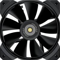 Cougar CGR CF MHP12HB PC ventilator Zwart (b x h x d) 120 x 25 x 120 mm