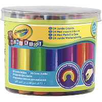 Crayola Mini Kids   Jumbo krijtjes 24 stuks
