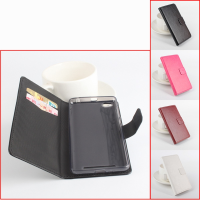 Crazy Horse Magnetic Flip Pu Leather Cover Card Stand Case For Xiaomi Redmi 3