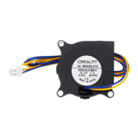 Creality 3D® 40 * 40 * 20mm DC24V 0.1A 7600 RPM Hoge snelheid DC Borstelloze 4020 Blower Nozzle Koelventilator voor CR 1