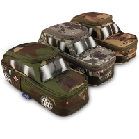 Creative Camouflage Jeep Bag Off Road Car Tank Pen Bag Box With Coded Combinat For Kids