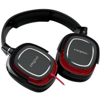Creative Draco HS 880 Gaming headset 3.5 Mm jackplug Kabelgebonden, Stereo Over Ear Zwart, Rood