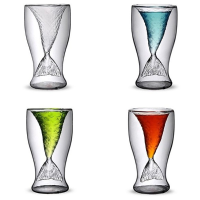 Creative Mermaid Glass Cup Beer Mug Champagne Red Wine Cup