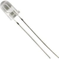 CREE C503B RCN CW0Z0AA1 Bedrade LED Rood Rond 5 mm 5.1 Cd 30 ° 50 mA 2.1 V