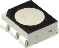 CREE CLP6C FKB CM1Q1H1BB7R3R3 SMD LED PLCC6 Rood, Groen, Blauw 915 mcd, 1820 mcd, 457.5 Mcd 120 ° 20 mA 2 V, 3.2 V
