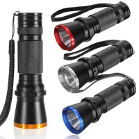 Cree Q5 300lm 3 Mode Led Flashlight With Strap