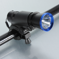 Cree Q5 300lm Bicycle Led Flashlight With Clip Holder