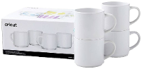 Cricut 2009392 Mok 300 ml. Wit 4 stuk(s)