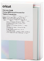 Cricut Cut Away Cards Pastel R10 Kaartenset Tulpenblauw, Poeder