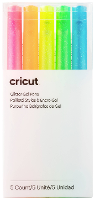 Cricut Glitzer Gel 0,8mm, 5er Stiftset Neon