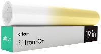 Cricut Iron On UV Color Change Folie Pastelgeel