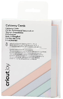 Cricut Joy™ Cutaway Cards Kaartenset Pastel, Roze, Lichtblauw, Mint