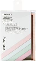 Cricut Joy Insert Cards Kaartenset Meerdere kleuren, Pastel