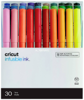Cricut Ultimate Infusible Ink Pen Set 30er Stiftset Meerdere kleuren