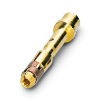 Crimpcontact voor serie P30 1605557 SF 6AS2000 Goud Phoenix Contact Inhoud: 1 stuk(s)