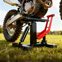 Crossfiets Paddock Motorfiets Reparatiestandaard Verstelbare Lift Garage Motorfiets Motorcross Off Road Trials