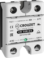 Crouzet Halfgeleiderrelais 84137210N 25 A Schakelspanning (max.): 280 V/AC Willekeurig schakelend 1 stuk(s)