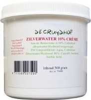 Cruydhof Zilverwater Creme 10% 500gr